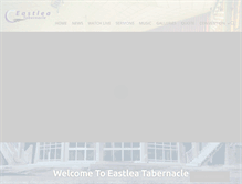 Tablet Screenshot of eastleatabernacle.org